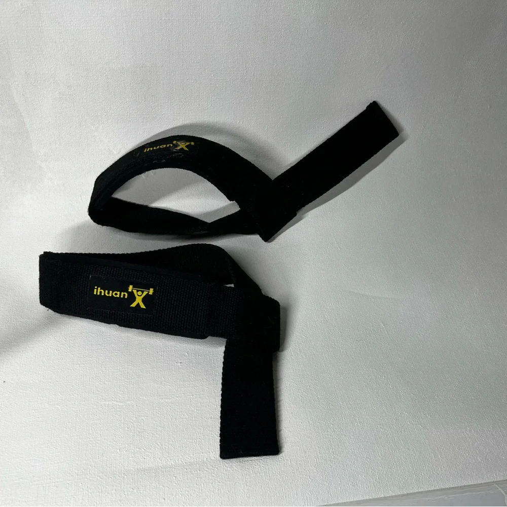 Black Nylon Lifting Straps - Picture 2 of 2